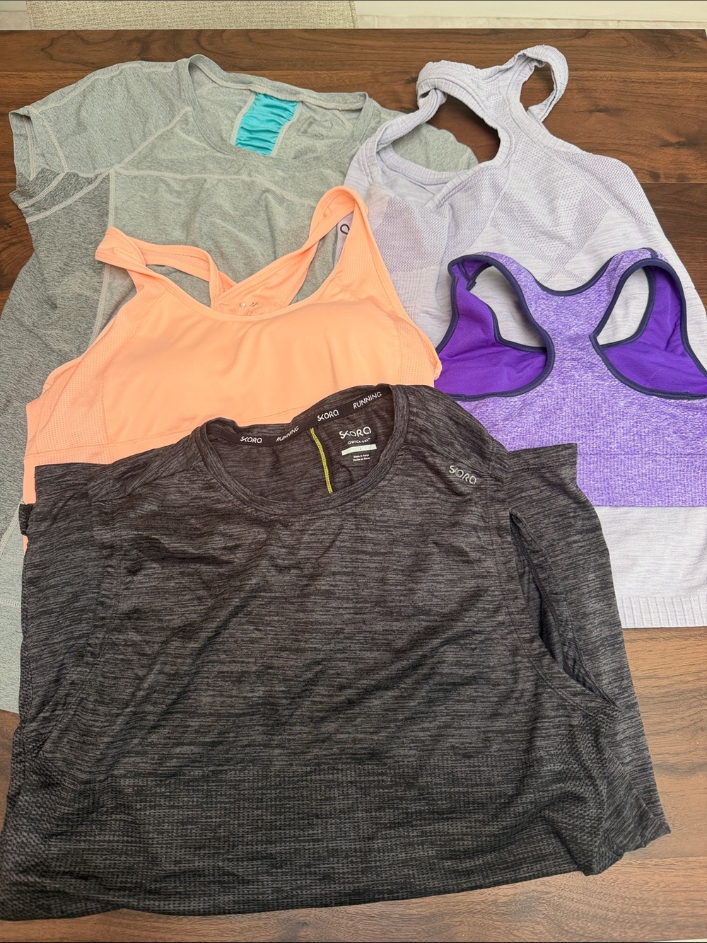 Bundle of 5 Active Tops